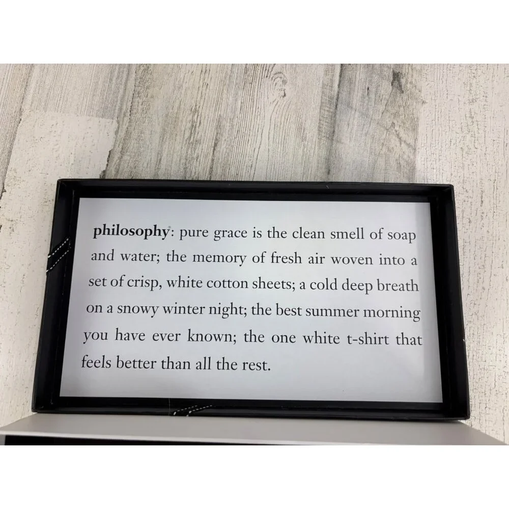 Philosophy Vintage Pure Grace Gift Box Packaging ONLY
